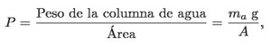 pesocolumnaagua